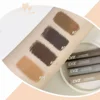 4 Colors Long Lasting Waterproof Eyebrow Mascara Cream Eye Brow Shadow Makeup Beauty Comstic Tools with Brush Dye Eyebrow Gel 4