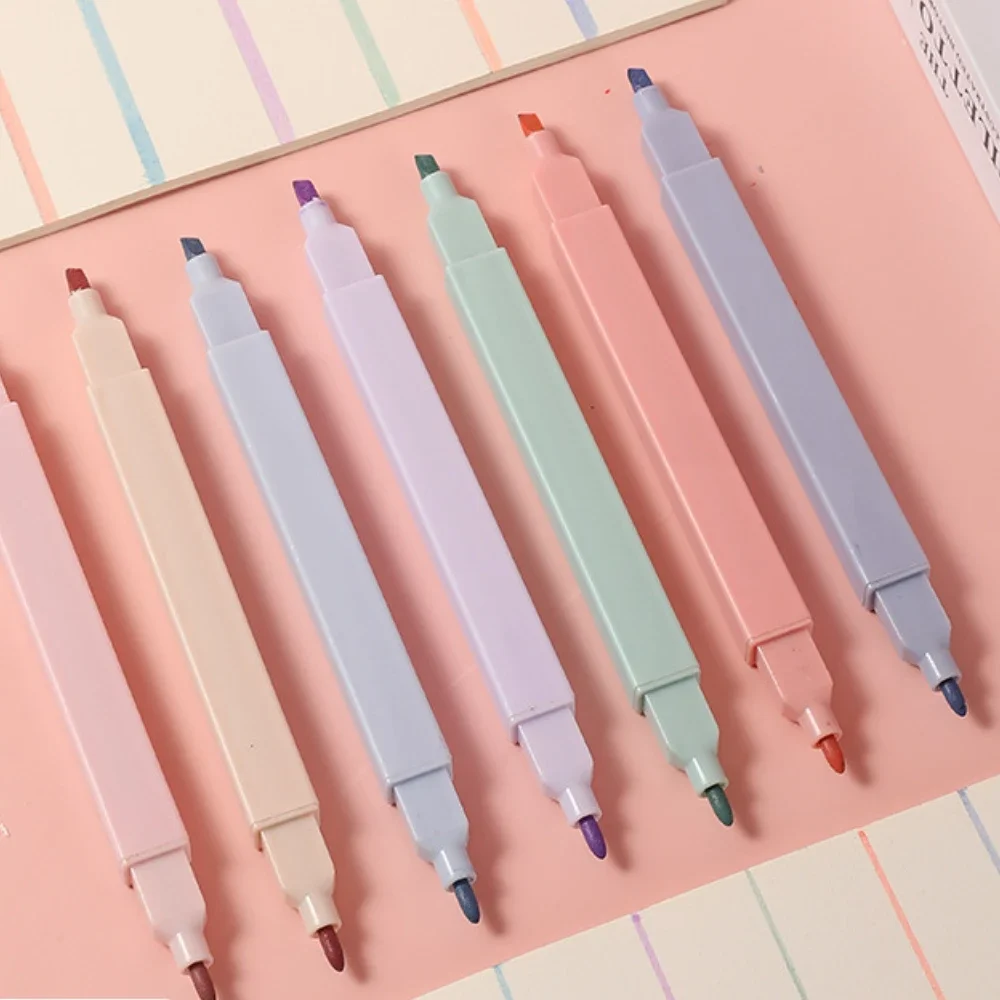 12Pcs Highlighters-No Bleed Pastel and Aesthetic Highlighter for Bible  Study Journaling Planner-Cute School and Office Supplies - AliExpress