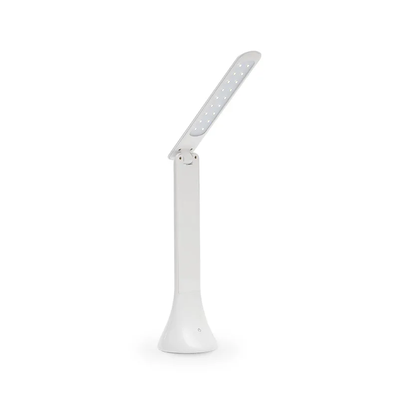 간단한 편리한 LED 책 선물 조명, 저주파 플래시, USB 충전, 접이식 터치, 눈 보호 테이블 조명, 5V