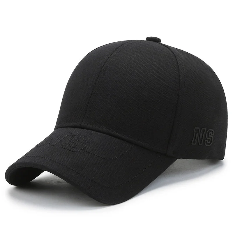 

Plain Structured Baseball Cap Embroidery Dad Hat Unisex Cotton Baseball Cap Adjustable Lightweight Style Curved Brim