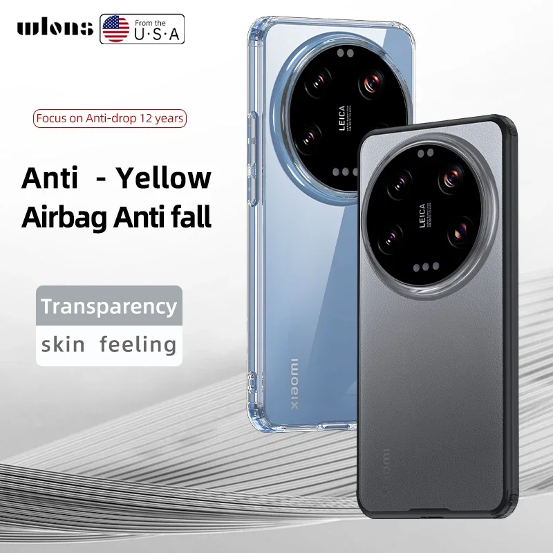 Crystal Clear Hard PC Shockproof Camera Protection Phone Case