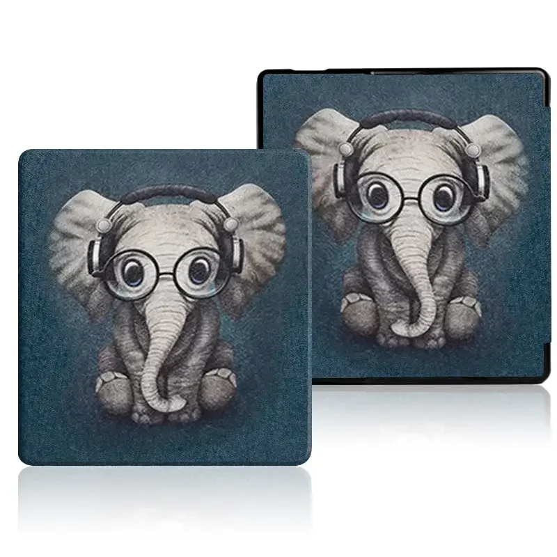 Premium PU Leather Auto Wake/Sleep Cover for Kindle Oasis (7-inch)
