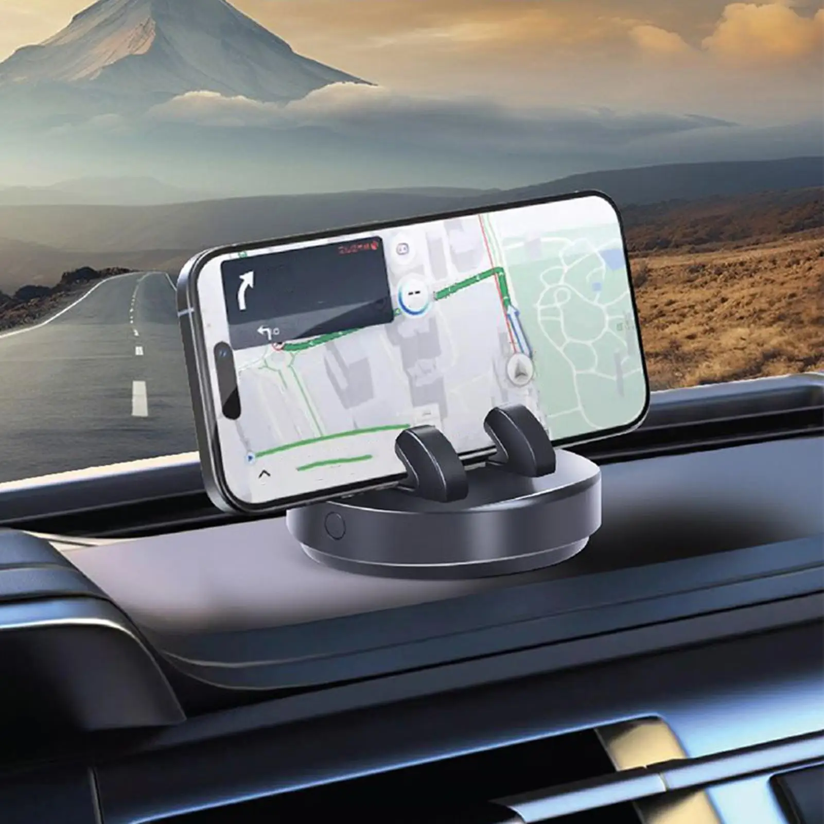 Car Phone Stand Auto Dashboard Mobile Phone Mount Smartphone Automotive Organizer with Parking Number Plate mobile phone holder