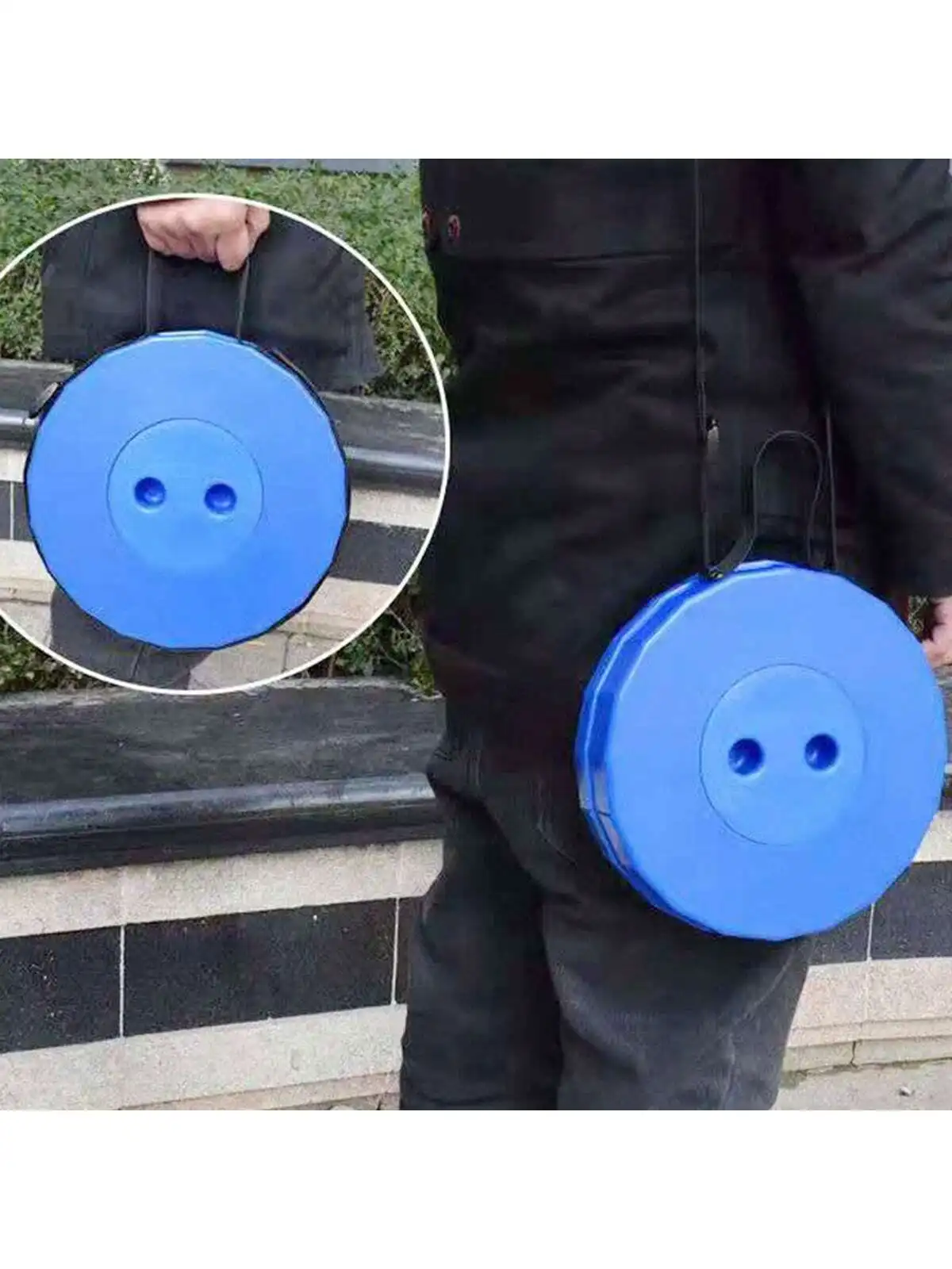 Retractable Stool Outdoor Telescopic Folding Travel Queue Portable Adjustable Height Fishing