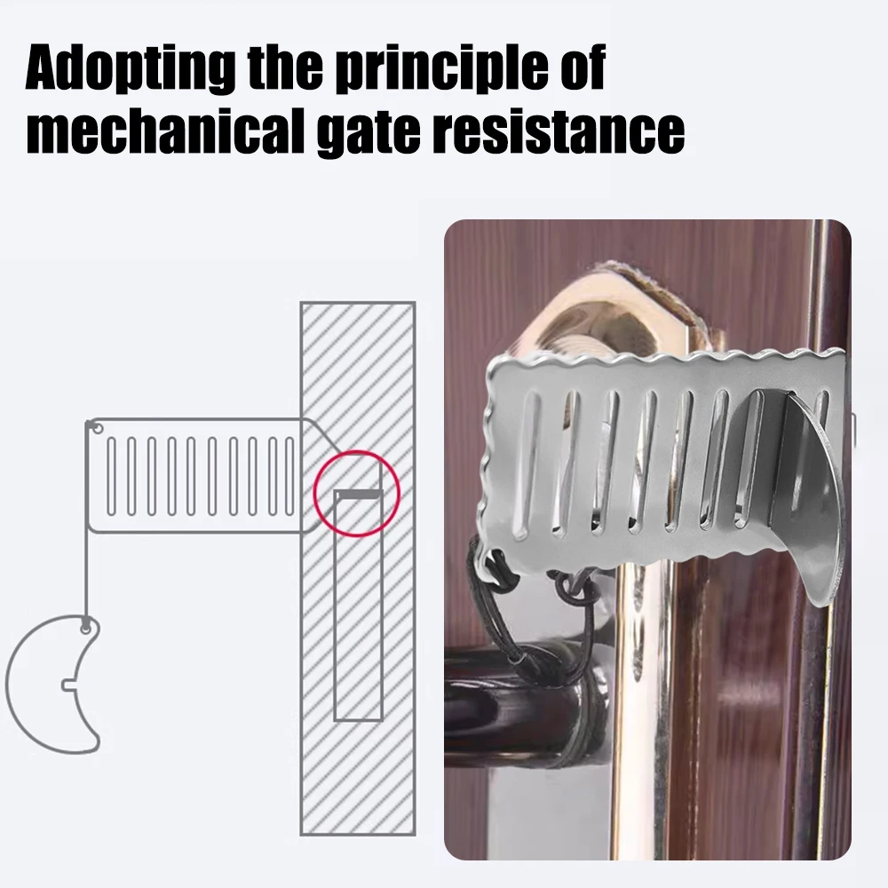 Door Stopper Door Latch Travel Anti-theft