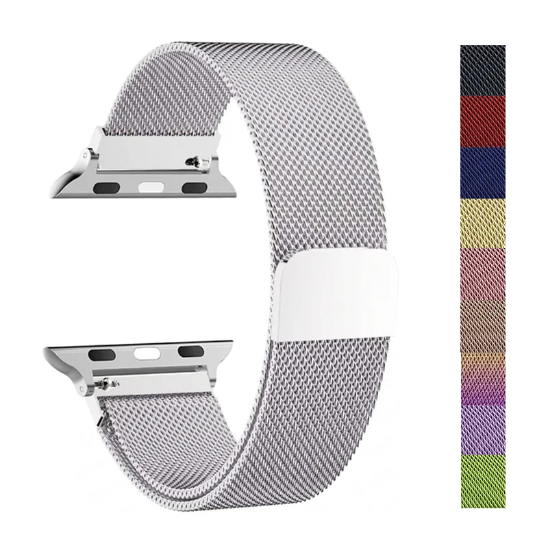 Elegant Milanese Loop Metal Mesh Bracelet