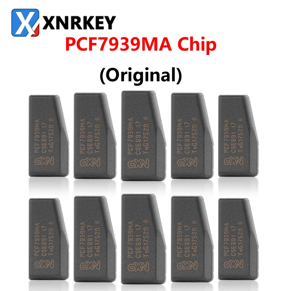 XNRKEY Original PCF7939MA Transponder Chip for Renault Remote Car Key Card PCF7939MA Chip Blank