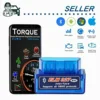 OBD 2 ELM327 Car Detector Bluetooth-compatible Interface V2.1 V1.5 OBD2 II Diagnostic Tool ELM 327 Work for Android Torque/PC 3