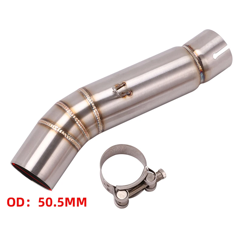 For CBR500 CBR500X CB500F 2013 2014 2015 2016 2017 2018 Motorcycle Exhaust System Escape Modified Muffler Middle Link Pipe 51mm - Image 6