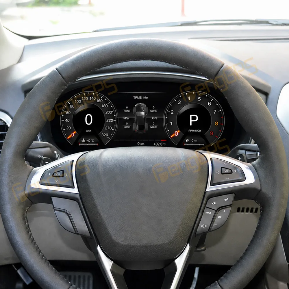 Panel de Instrumentos Digital LCD para Ford Mondeo 2013-2021, Tablero de Instrumentos, Velocímetro Multifuncional 5
