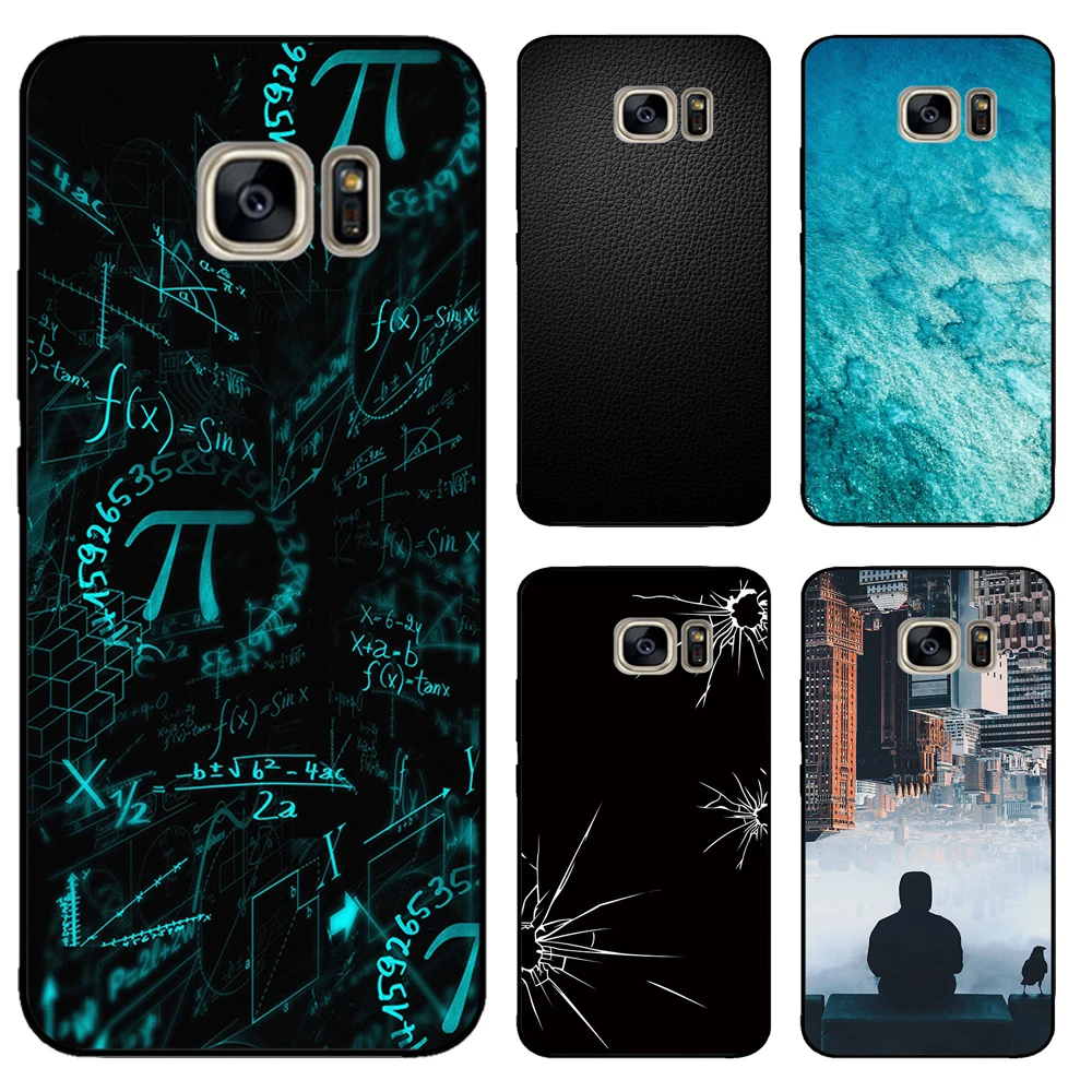 Per Samsung Galaxy S7/S7 Edge Cute Silicone Clear Bumper Per Samsung Galaxy S7 Edge Case Galaxys 7 Custodie Per Telefono Posteriori Antiurto