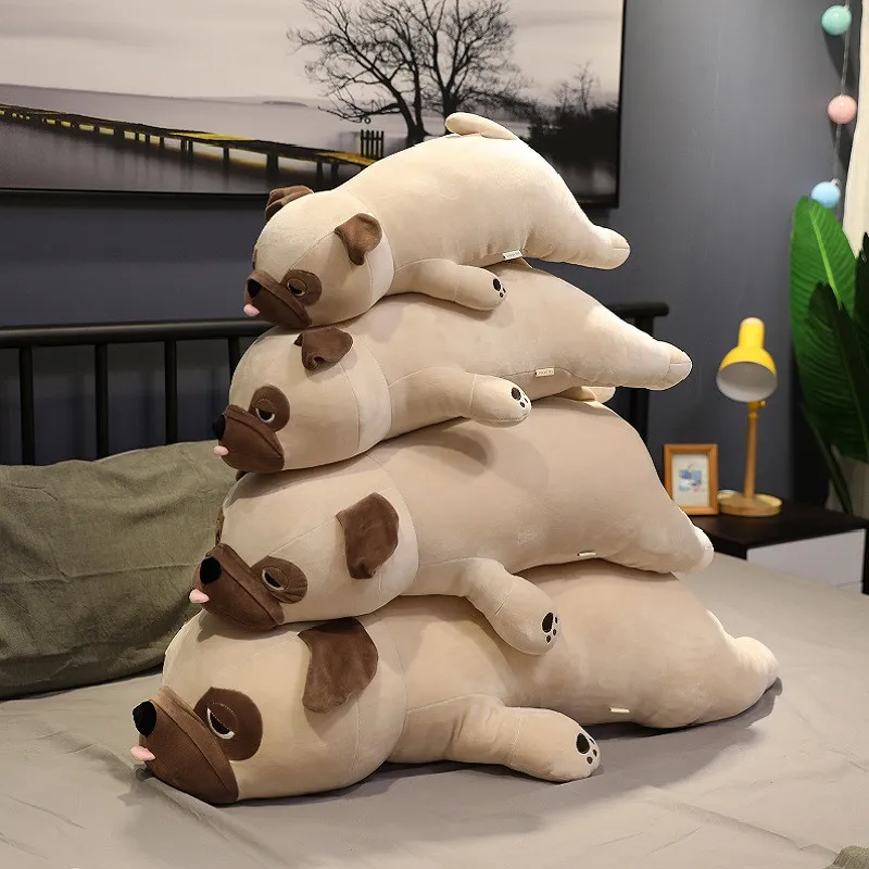 Pug Stuffed Plush Animal Toy | Large Pug Stuffed Animal | Big Pug Stuffed  Animal - Hot - Aliexpress