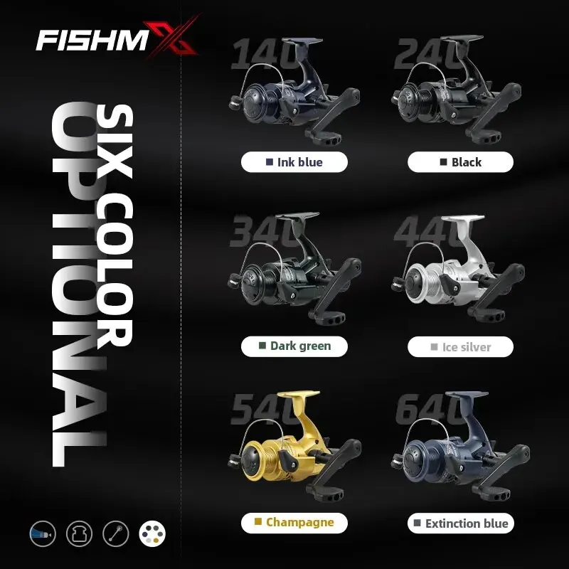 Spinning Fishing Reels FishMX CB140-640
