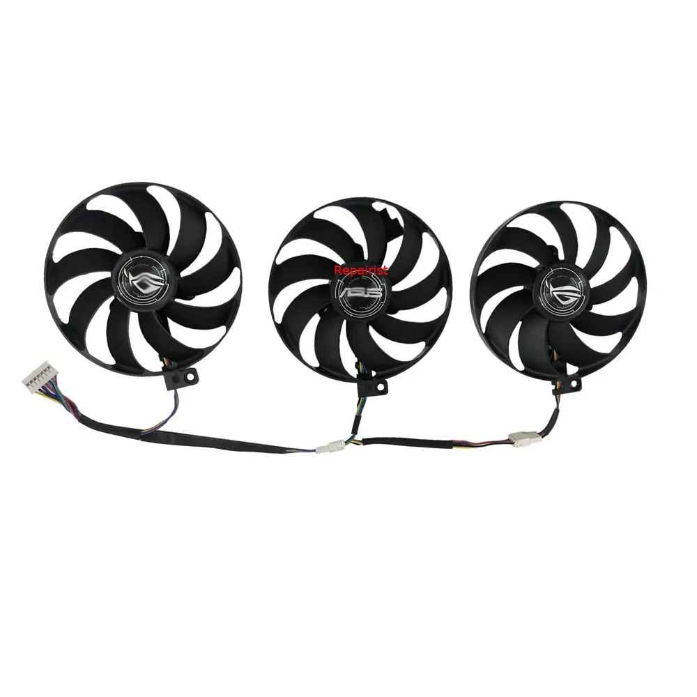 Sett129215supld09210s12hfdc10h12s9-cventilador Placa de Vídeorefrigerador Gpurefrigeração Vgapara Asus Rog Strix Rtx 2080 ti Gamingpara Asus Rog-strix-rtx2080s-o8gpara Asus Rog Strix rx 5700 oc 8g Gaming Pcs - Imagem 5
