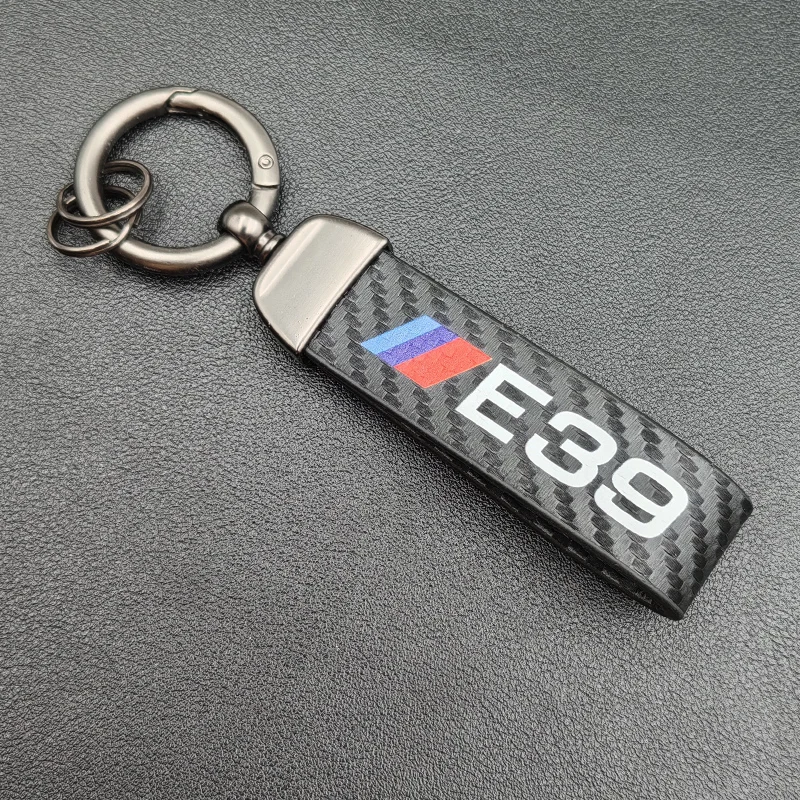2024 Carbon Leder Schlüssel ring Mann Frauen Luxus Auto Schlüssel bund für BMW E46 E90 E39 E60 E36 E30 E61 E91 E92 E87 Schlüssel bund Zubehör