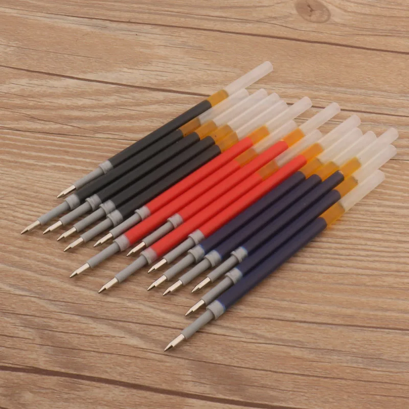 K35 Ink Refills ball point refill 110mm 0.5mm 10pc Student Stationery Office Supplies Gel Pen Refills