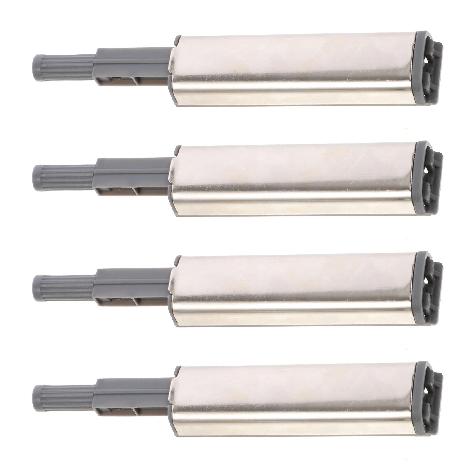 4 Pcs Cabinet Door Hidden Latch Drawer Catch Click The Push Touch Plastic