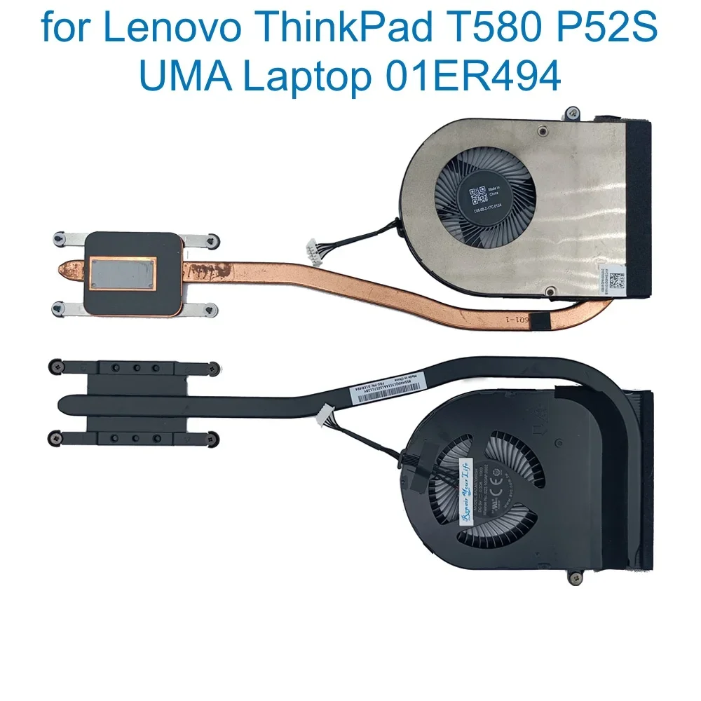 CPU-Fan-Heatsink-for-Lenovo-Thinkpad-T580-20L9-20LA-UMA-Laptop-Notebook ...