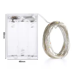 Battery-Operated Garland 3M 3AA Copper Wire String Lights Outdoor Indoor Home Christmas Decoration Fairy Light Led Strip