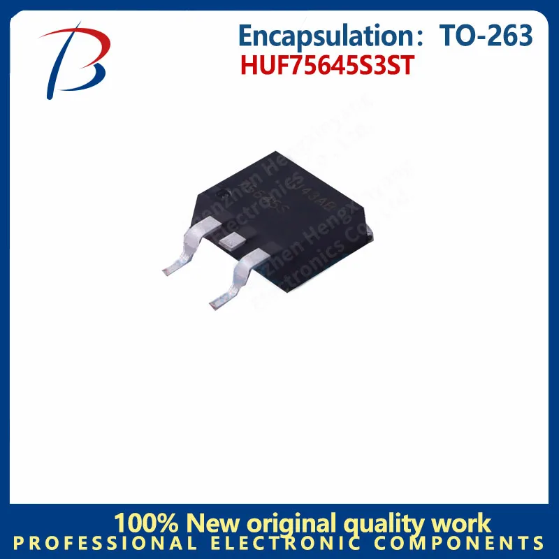 

10 шт. HUF75645S3ST Φ TO-263 N напряжение канала: 100 в ток: 75 а стандарта