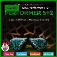AFUL Performer 5+2 / Performer 7 2DD+4BA+1Micro Planar In Ear Monitor Earphones HiFi Wired Hybrid Headphone Music IEMs| ForHiFi 1