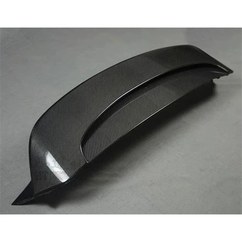 For GR9 Real Carbon Fiber Two-Tier Roof Spoiler Accessories NEW Honda Fit Jazz Car Trunk Tail Wing 2020 2021 2022 2023 Year