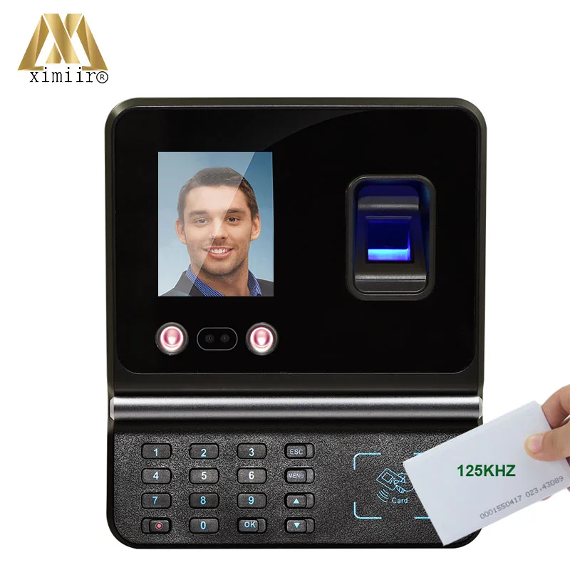 

Biometric Fingerprint Scanner Time Attendance Facial Recognition Time Recording Free Software Face& Card Access Control