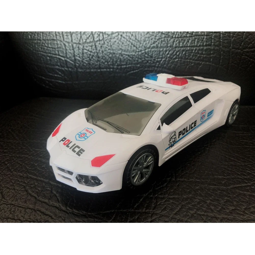 Polizeiauto Spielzeug Mit Türöffnung – 360° Drehbar, Mit Licht & Sound, Für Kinder Ab 3 Jahren