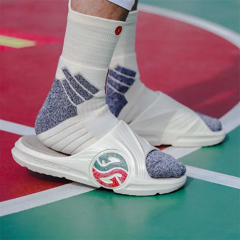 361 Degrees AG Aaron Gordon Trendy Slippers NFO Technology Soft Elastic Antibacterial Thick Bottom Basketball Slippers 572226733