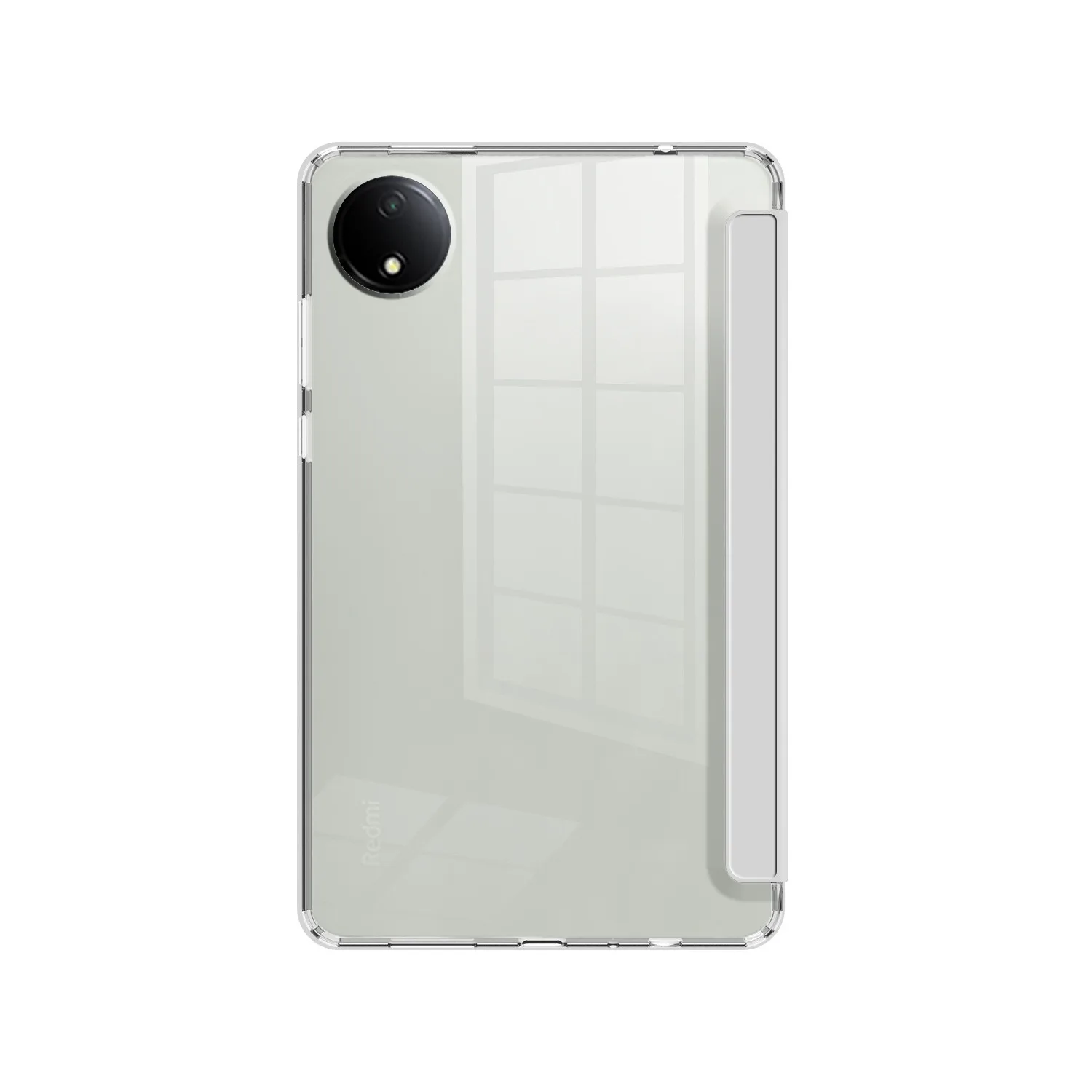 Luxury PU Leather Tri-Folding Stand Tablet Case - Elegant Design
