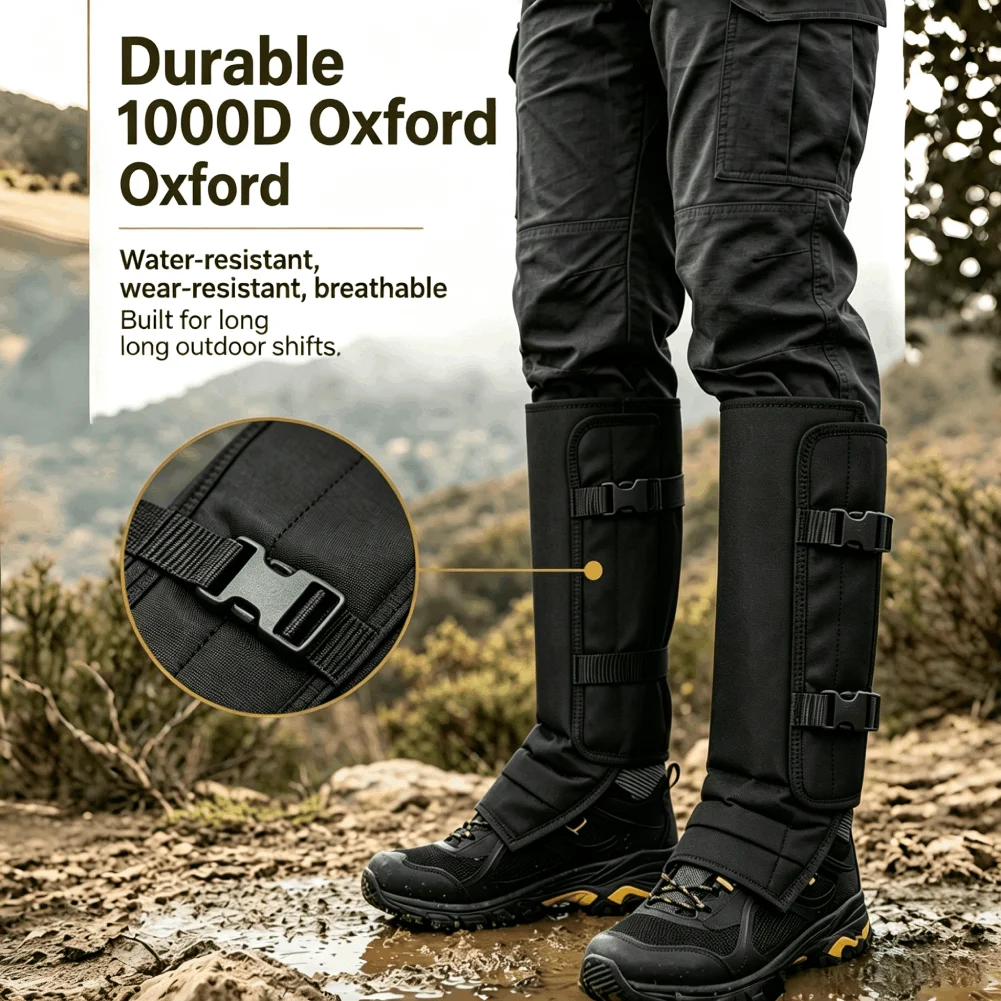  slider image of Snake‑bite Proof Leg Gaiters