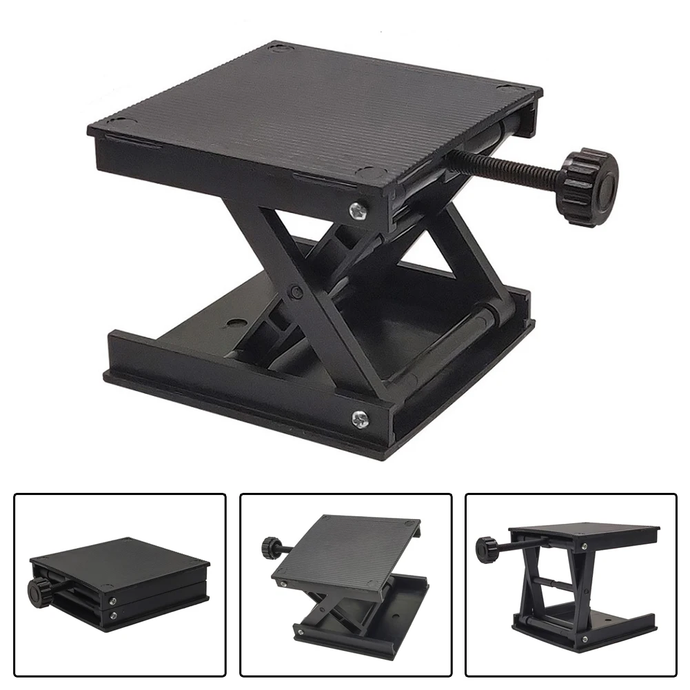 

Construction Tools Lifting Platform Aluminum Black Corrosion Resistant Hardness Plastic Reliable Rust Brand New