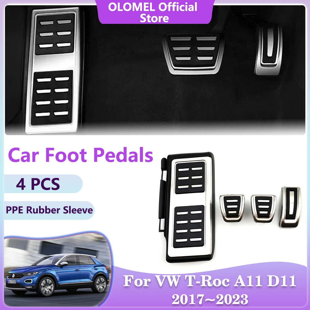 

Педали тормоза акселератора для Volkswagen VW Atlas CA1 Teramont 2018 ~ 2023 2019 2020 2021 2022