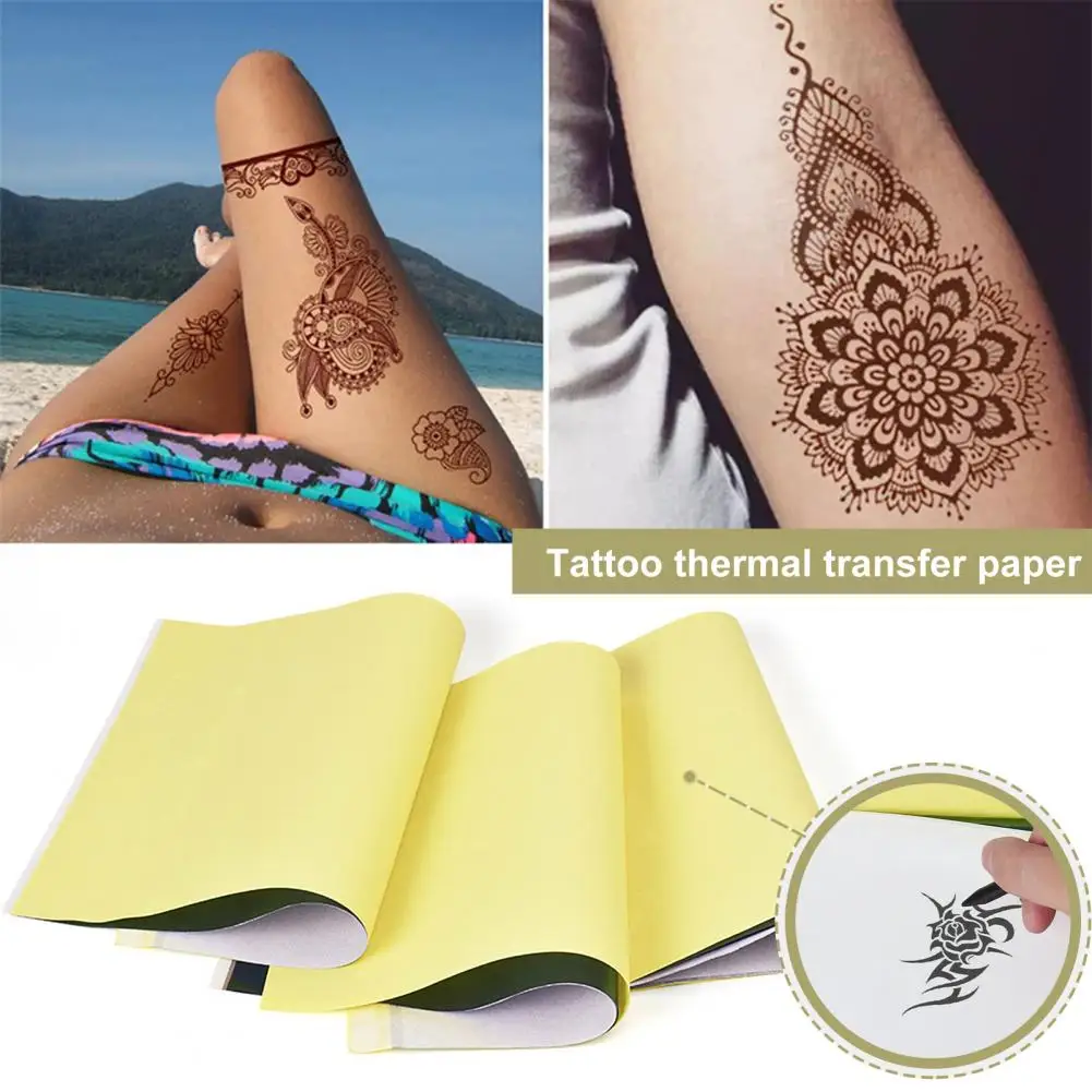 Tattoo Transfer Paper A4 Professional Body Art Tattooing Tool Thermal