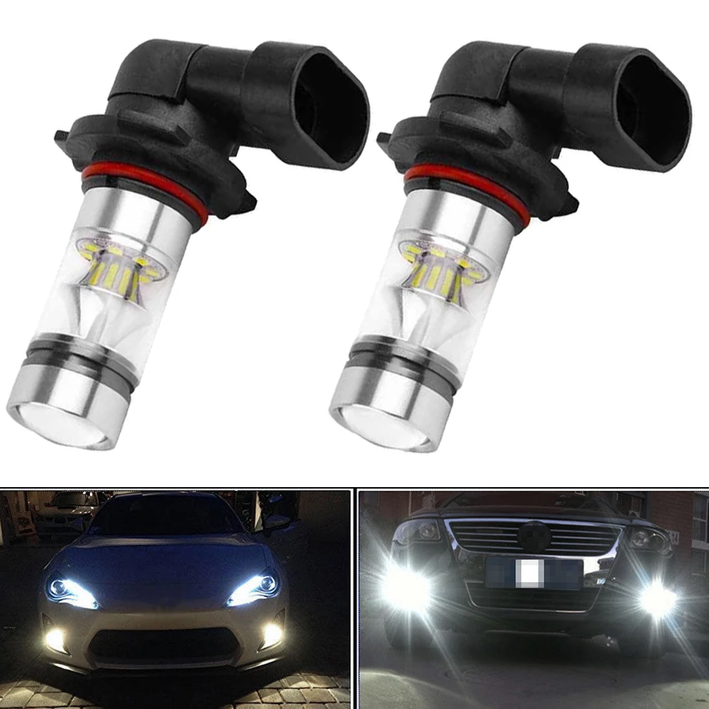 

Высокомощные 100 Вт Автомобильные фонари, лампы головного света 6000K, дневные ходовые огни, противотуманные фары для 9006/HB4 9005/HB3 H11/H8 H10/9145