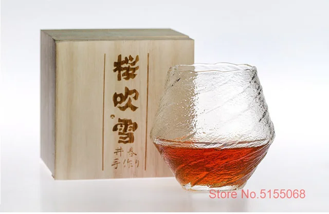 Vayu Japanese Crystal Whisky Glass