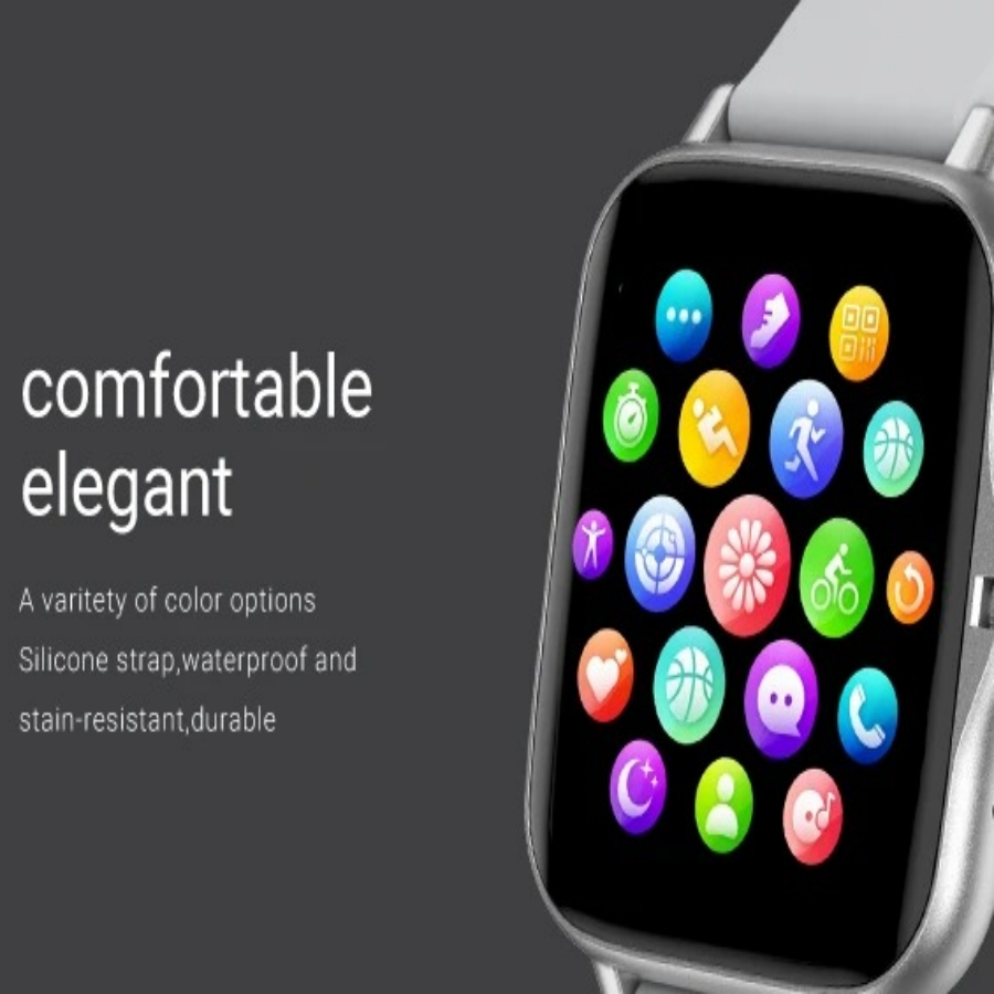 New Smartwatch Android Phone 1.44” Inch Color Screen Bluetooth Call Calories Heart Rate Monitoring Sports Smart Watch Women Men