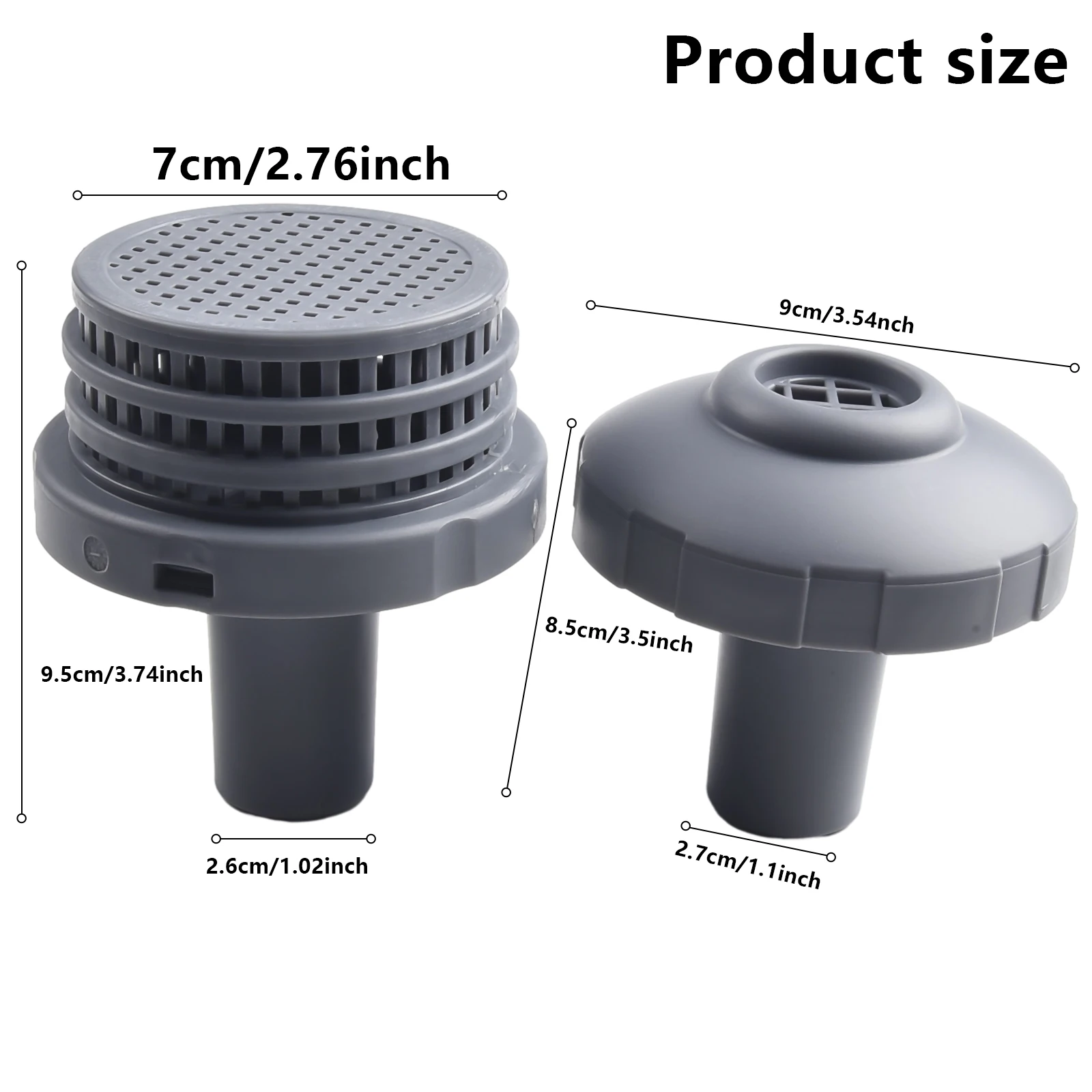 Swimming Pool Screen Inlet Nozzle Hose Connection 1.25 Inch Pool Entrance Filters Connection Replacement Kit For INTEX 32mm