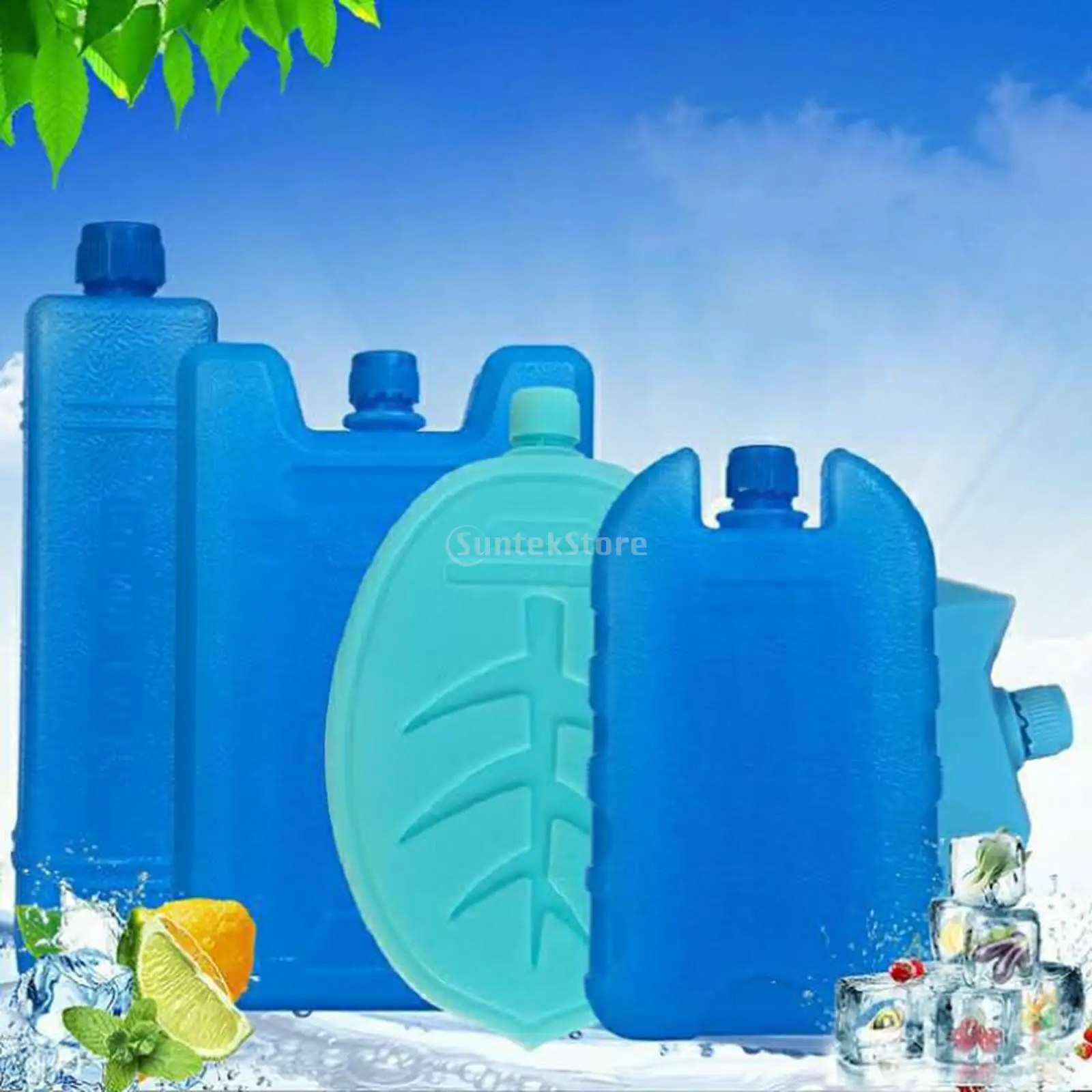 Cooling Ice Packs 6 Pieces for Family Outdoor