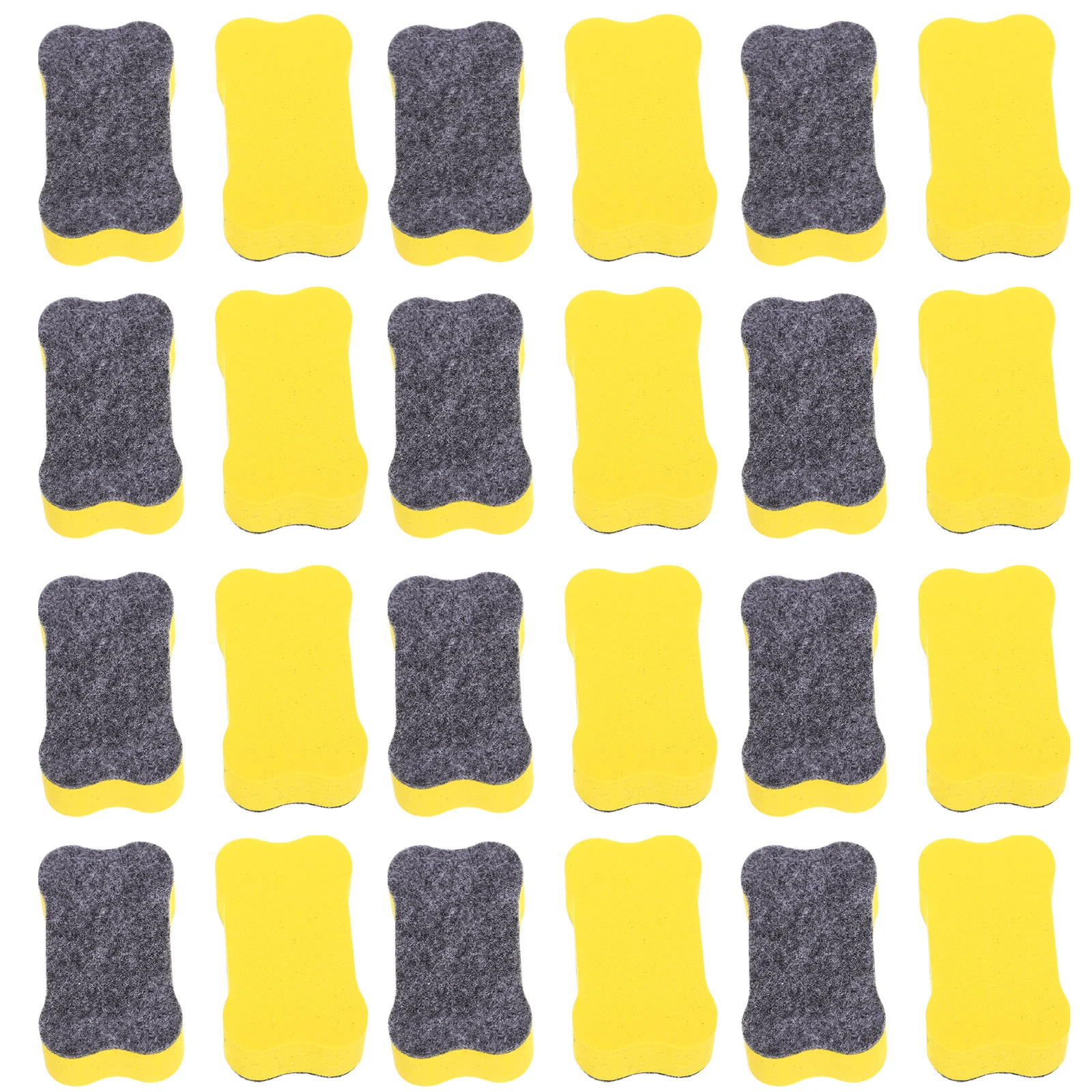

Dry Erase Erasers Whiteboard Erasers EVA Felt Cloth Erasers Bone-shaped Whiteboard Erasers