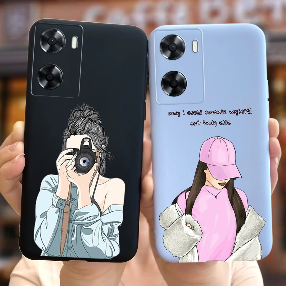 Funda Silicona Antigolpes para Oppo A57s diseño Muffins Dibujos