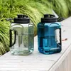 Sports Water Bottle GYM BPA Free Portable Leak-proof Kettle 2.4 Liters For Man ​With Fitness Plastic Large Capacity Water Bottle 4