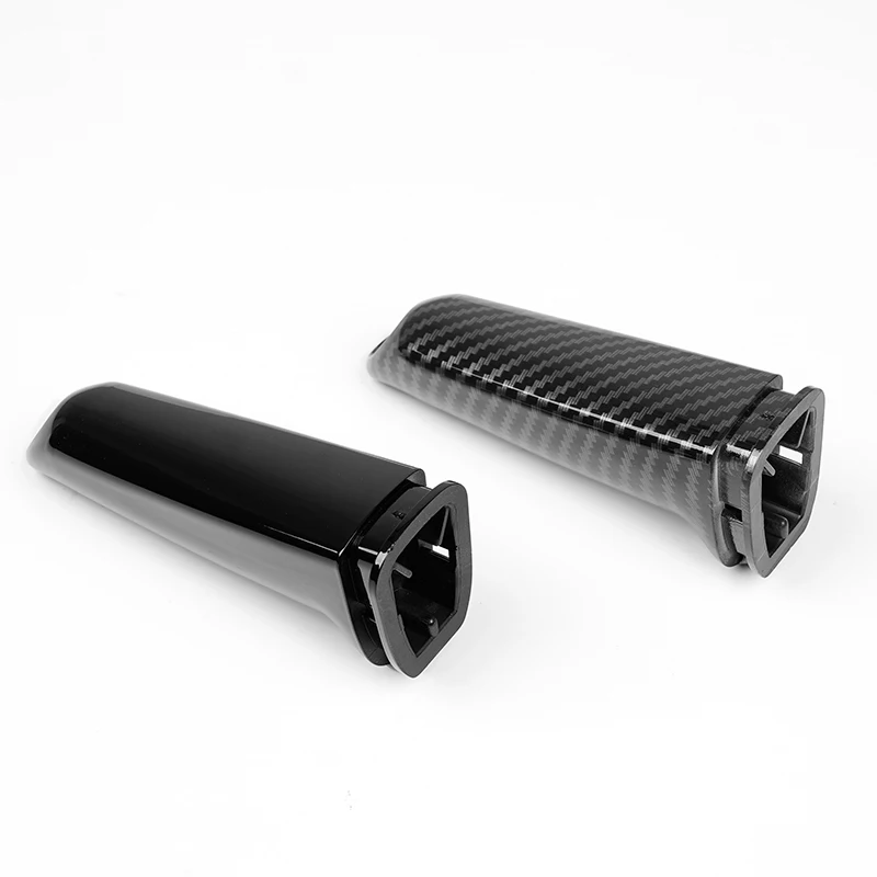 Car Handbrake Grips Cover For BMW E46 E90 E92 E60 E39 F30 F34 F10 F20 Accessories Universal Carbon Fiber Pattern Interior Trim
