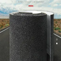 5cm 10cm  Grey Model Railway Road Tape With Back Adhesive Landscape  Country Diaroma Layout 2