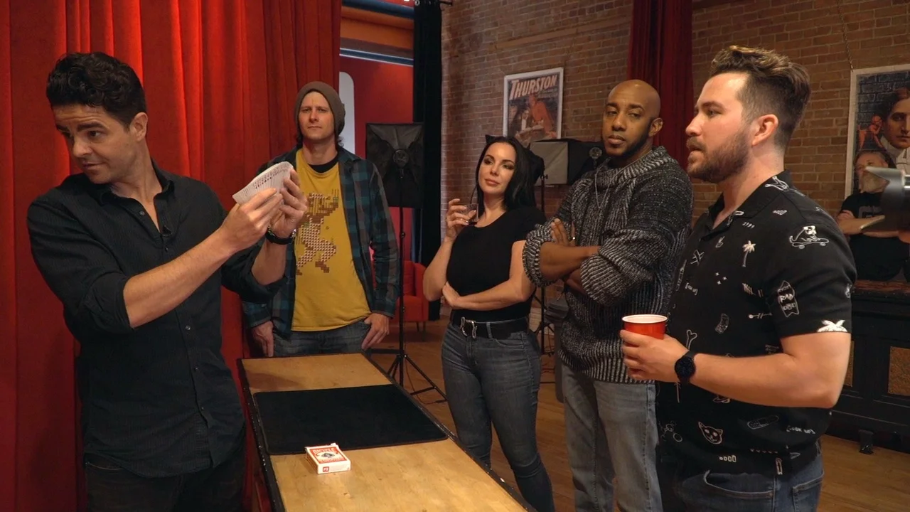 신성하고 정복하는 마술 트릭 카드 예측 Magia Magician 마음 읽기 거리 환상 특수 효과 정신주의 소품