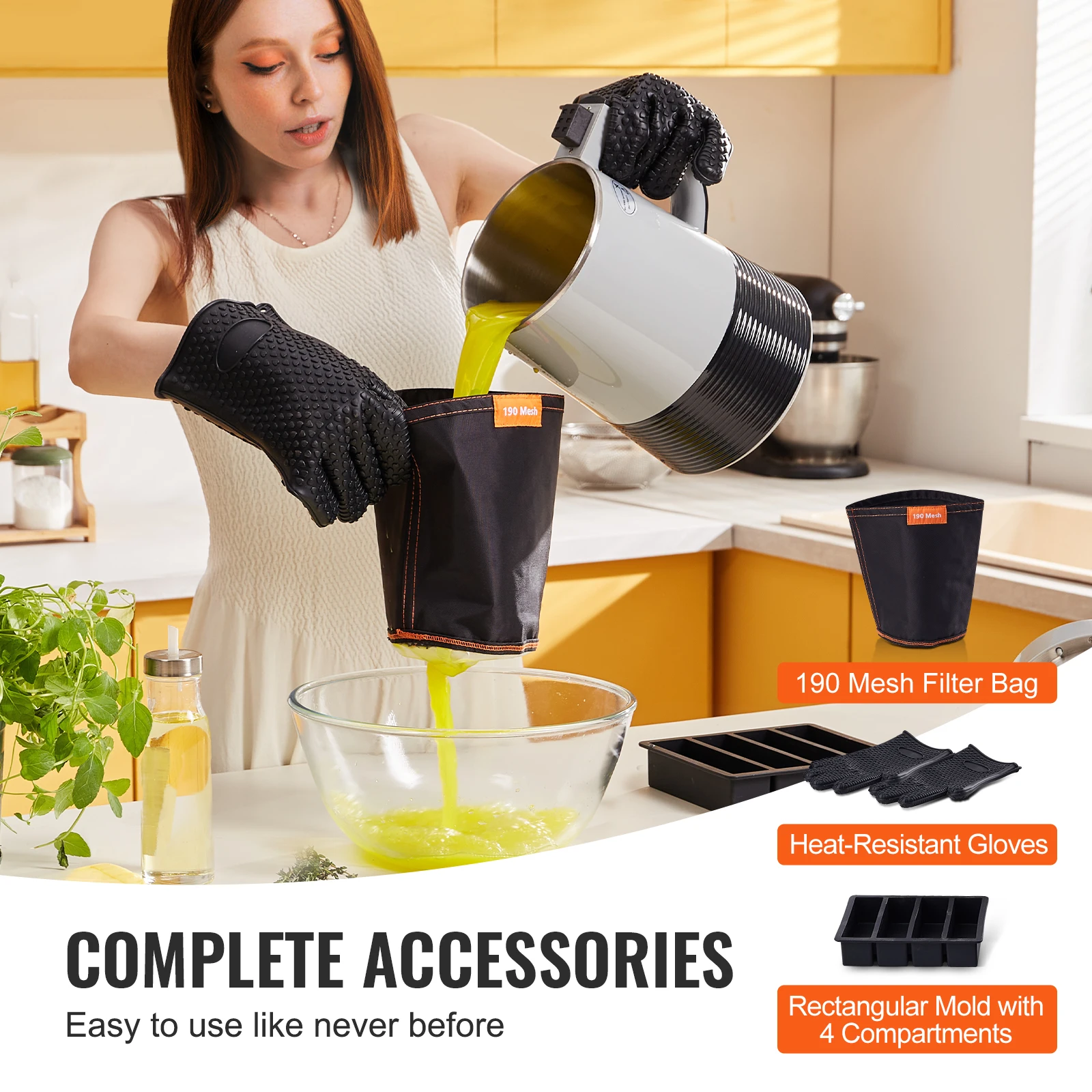VEVOR Butter Maker Machine 6 Functions Herbal Infuser, Magic Butter Machine &Oil Infusion Machine with Customizable Temperature 6