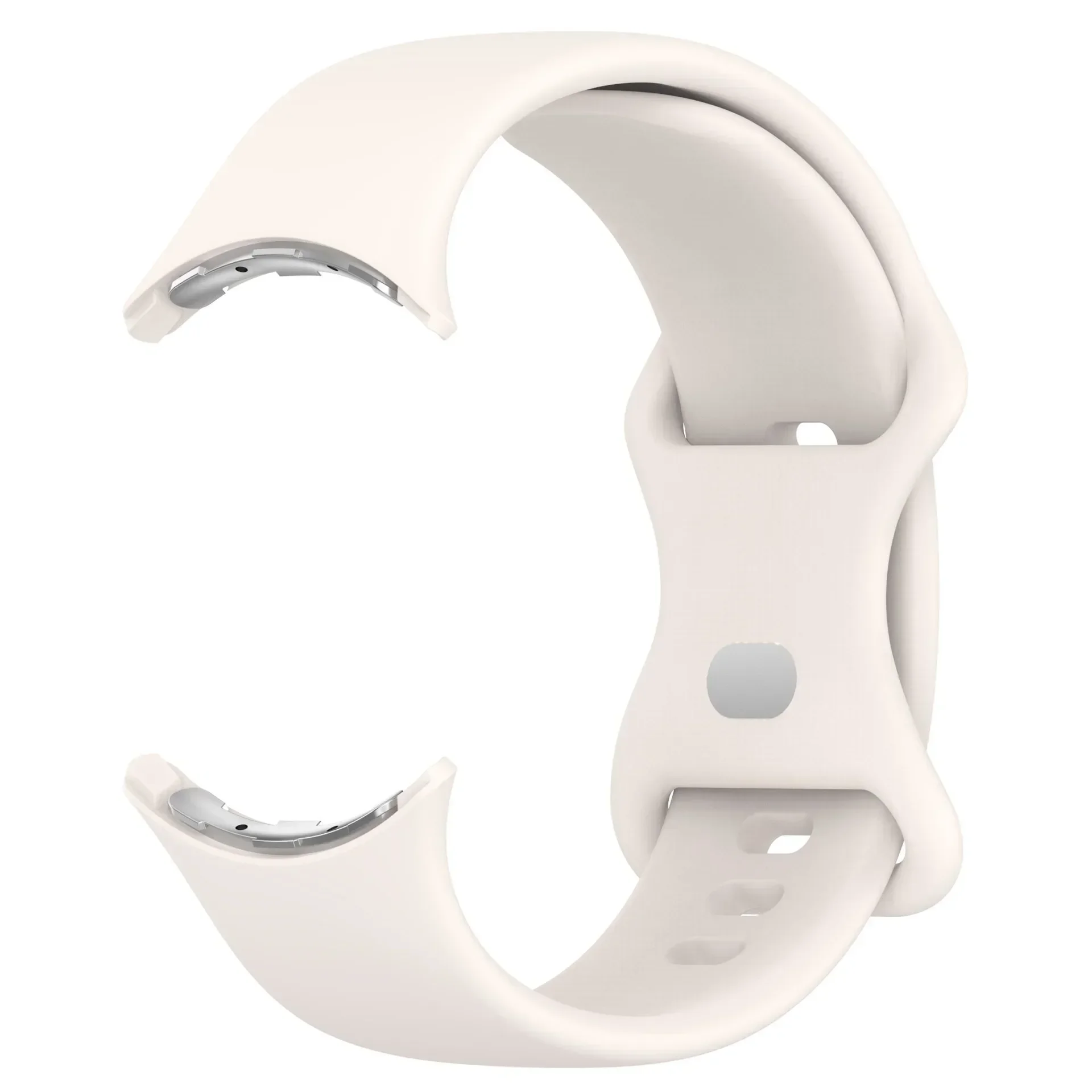 Premium Silicone Watch Band with Metal Buckle - Universal Fit