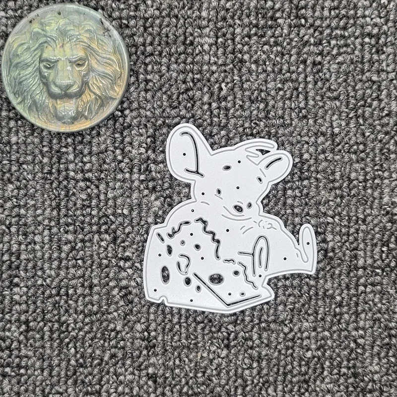 Cheese Mouse Metal Cutting Dies Cut Die Mold Decoration Scrapbook Paper Craft Knife Mould Blade Punch Stencils | Дом и сад