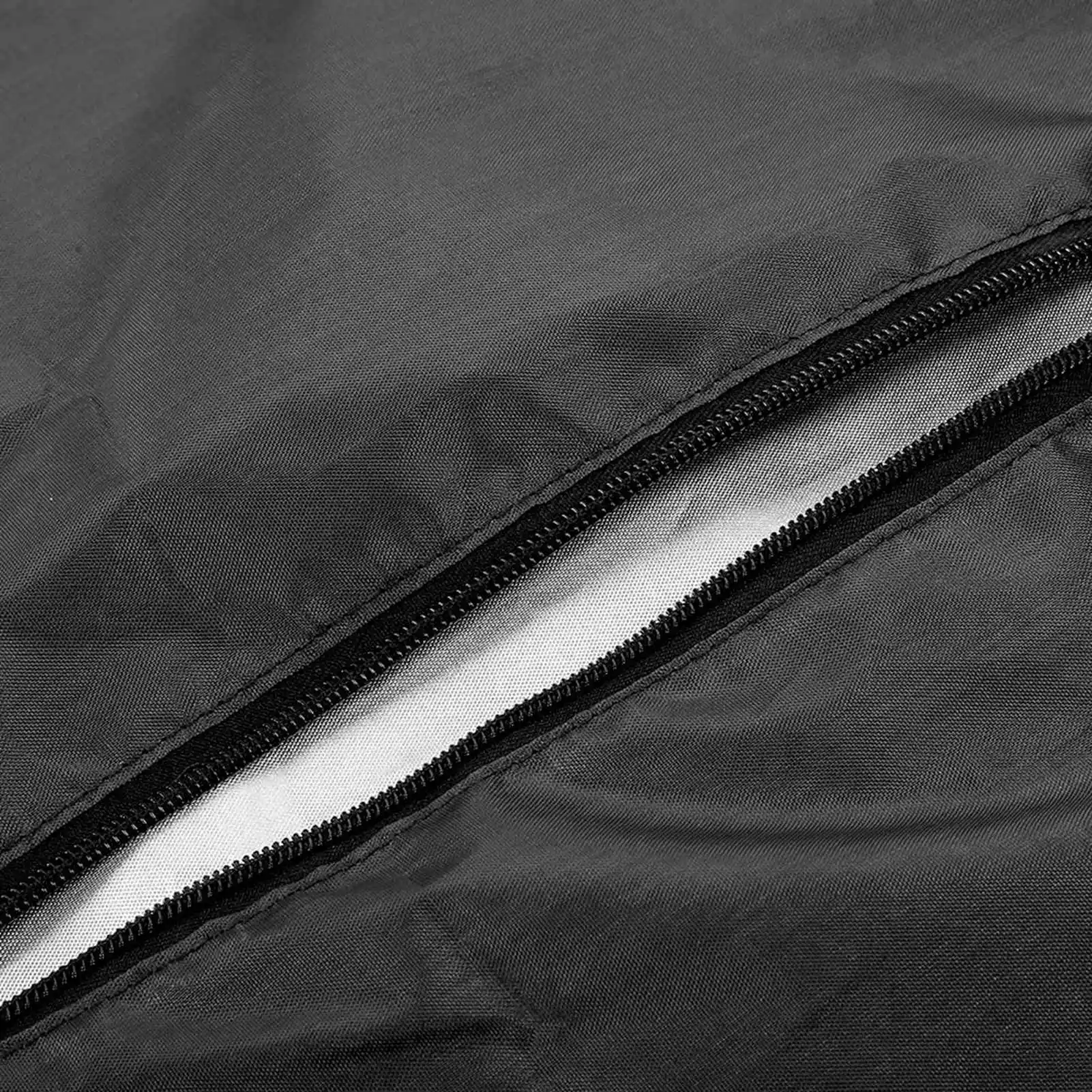 Notfall-Kadavra-Leichensack, tote Körpersäcke, verstärkter Griff, auslaufsicher, Oxford-Stoff, doppelter Verwendungszweck, Schwarz für Beerdigung – Detail 3