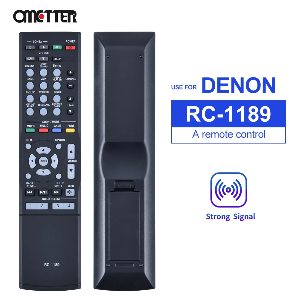 RC-1189 For Denon Remote Control AV Receiver Parts AVR-S700W AVR